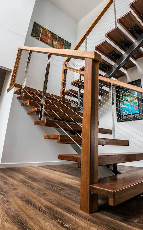 Robina Timber & Wire Staircase
